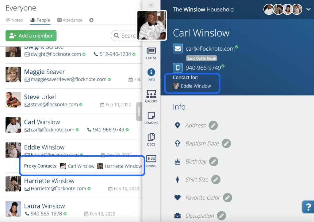 Assign parent-child relationships
