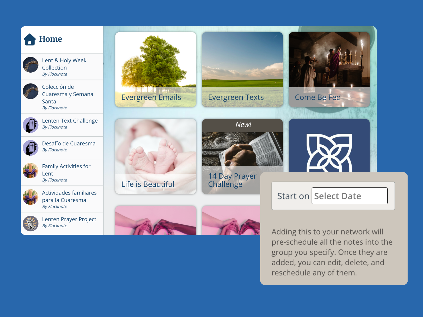 Content & template library